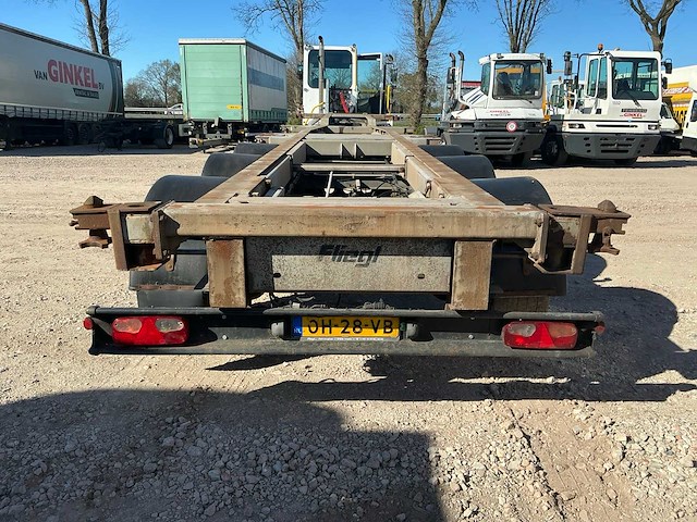 2005 fliegl sds 390 container oplegger - afbeelding 13 van  16
