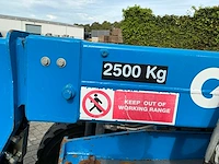 2005 genie gth-2506 telescooplader – 2.500 kg – 5,79 m – 4x4 – laadbak - afbeelding 7 van  35