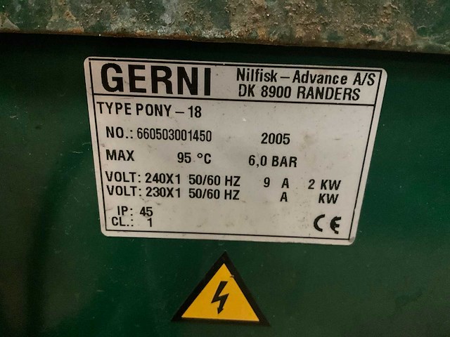 2005 gerni pony 18 onderdelenreiniger - afbeelding 5 van  5