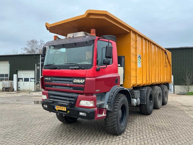2005 ginaf ginc 3085 x4446 landbouwvrachtwagen met kipper - afbeelding 1 van  35
