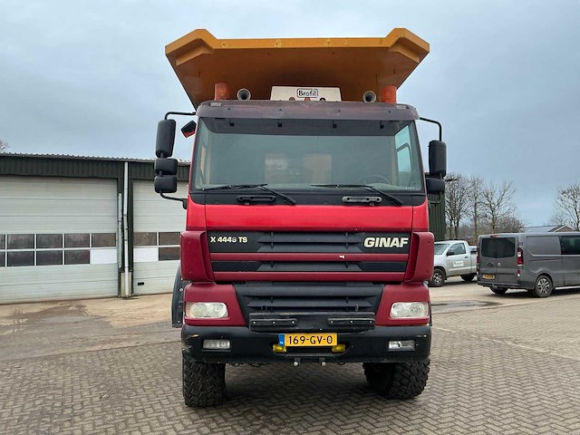 2005 ginaf ginc 3085 x4446 landbouwvrachtwagen met kipper - afbeelding 12 van  35