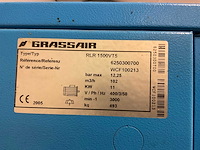 2005 grassair rlr 1500vt5 schroefcompressor - afbeelding 5 van  9