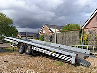 2005 hapert h2700 kantelbaar! dubbelasser aanhangwagen - afbeelding 1 van  3