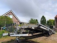 2005 hapert h2700 kantelbaar! dubbelasser aanhangwagen - afbeelding 2 van  3