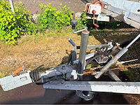 2005 hapert h2700 kantelbaar! dubbelasser aanhangwagen - afbeelding 3 van  3