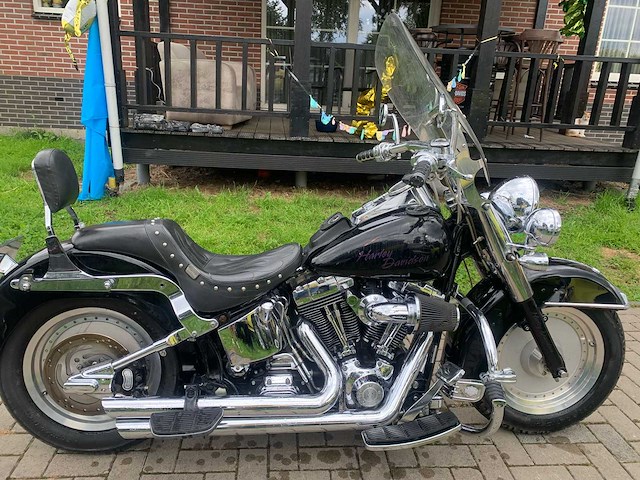 2005 harley-davidson flstfi fatboy motorfiets - afbeelding 14 van  19