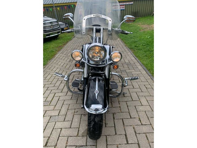 2005 harley-davidson flstfi fatboy motorfiets - afbeelding 16 van  19