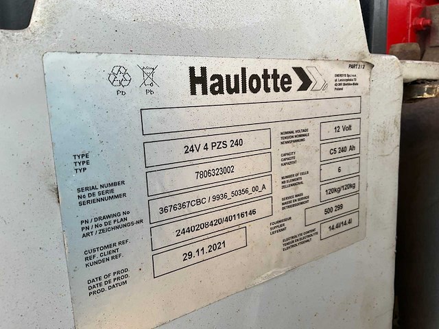 2005 haulotte star 10 hoogwerker - afbeelding 2 van  12