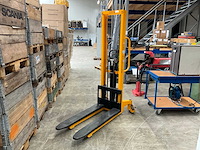 2005 heavy load mover jj hs 1500 hand stapelaar - afbeelding 1 van  6