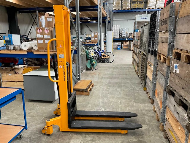 2005 heavy load mover jj hs 1500 hand stapelaar - afbeelding 4 van  6