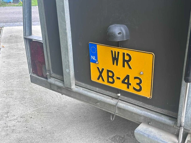 2005 henra - ptn - 2 paards paardentrailer - afbeelding 4 van  9