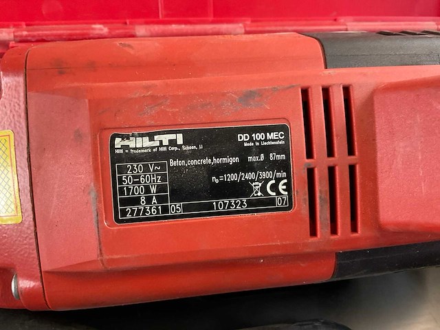 2005 hilti dd 100 mec diamantboormachine - afbeelding 4 van  4