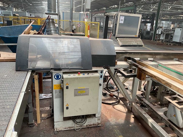 2005 h&m hm-d-s automatische afkortcirkelzaagmachine - afbeelding 1 van  4