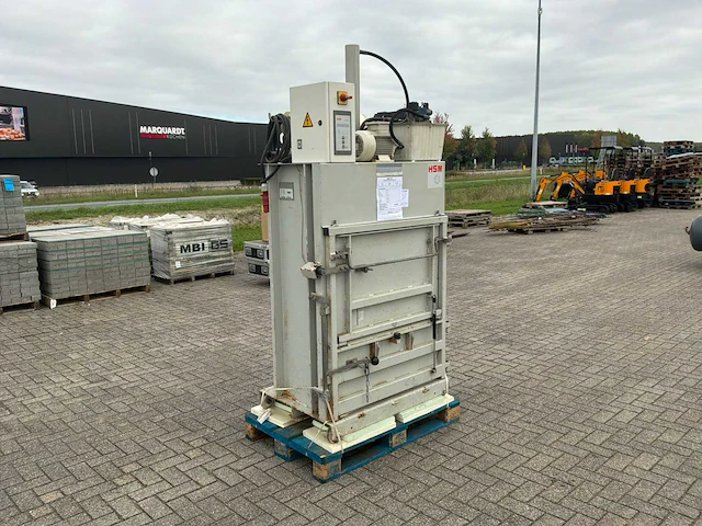 2005 hsm vl75 professionele verticale balenpers - afbeelding 6 van  13