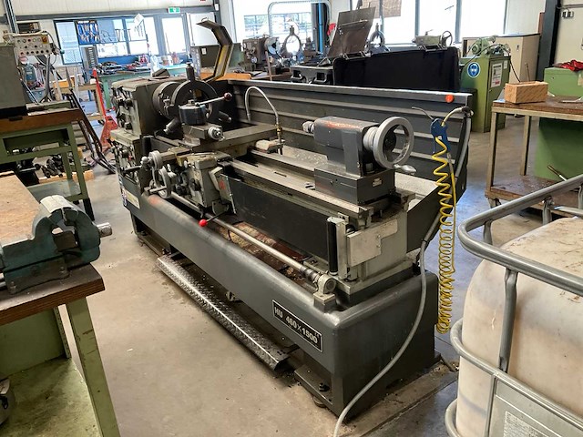 2005 huvema 460x1500 conventionele draaibank - afbeelding 1 van  20