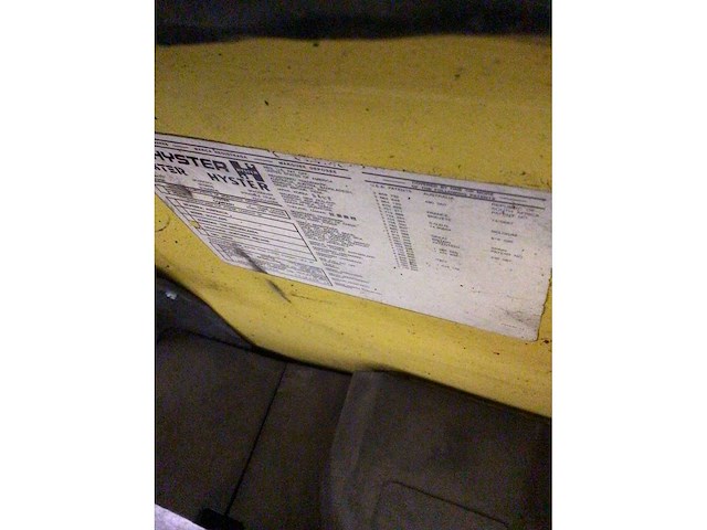 2005 hyster h 2.50xm vorkheftruck - afbeelding 16 van  16