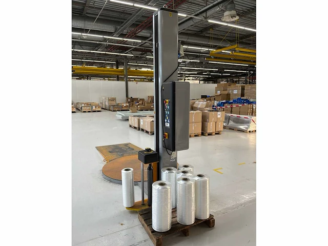 2005 idepack ideco 150 palletfoliewikkelaar - afbeelding 6 van  8