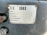 2005 ihi 9nx minigraafmachine - afbeelding 12 van  25