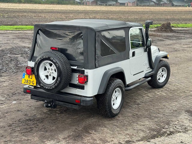 2005 jeep wrangler lj unlimited - afbeelding 21 van  28