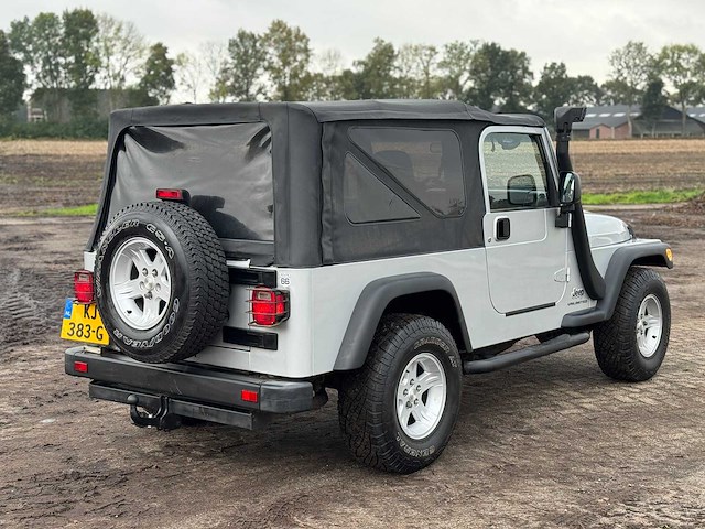 2005 jeep wrangler lj unlimited - afbeelding 24 van  28