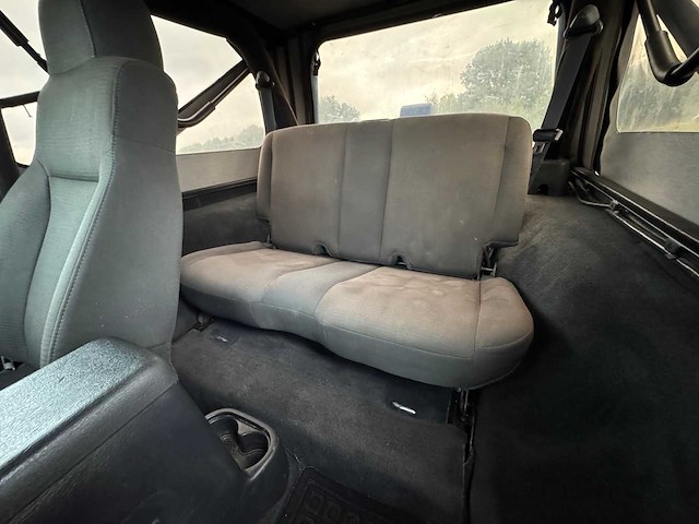 2005 jeep wrangler lj unlimited - afbeelding 9 van  14