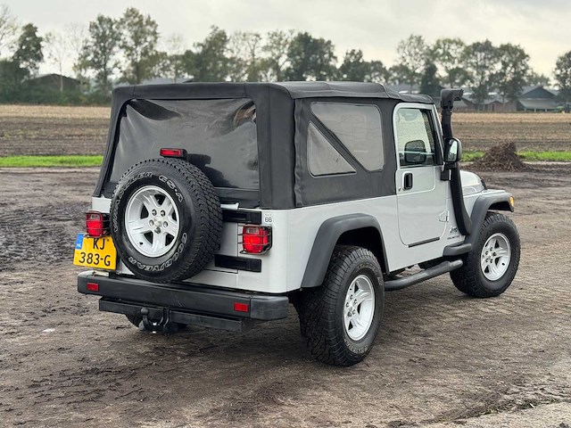 2005 jeep wrangler lj unlimited - afbeelding 13 van  14