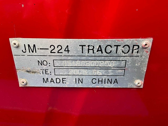2005 jinma 224 4wd minitractor tvz-67-f - afbeelding 18 van  25