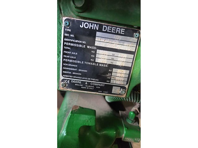 2005 john deere - 5315 2wd - vierwielaangedreven landbouwtractor - afbeelding 5 van  16
