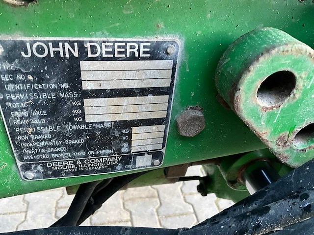 2005 john deere 6420 vierwielaangedreven landbouwtractor - afbeelding 30 van  37