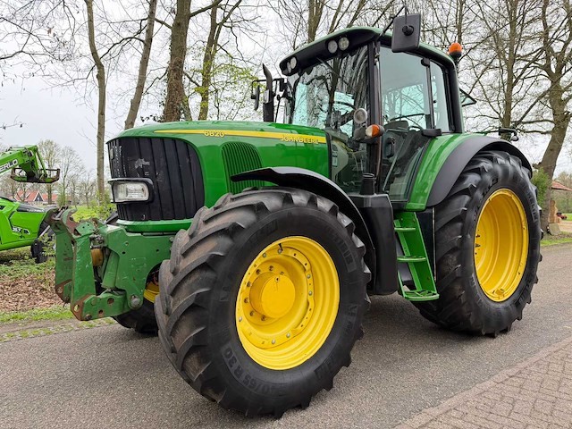 2005 john deere 6820 pq vierwielaangedreven landbouwtractor - afbeelding 1 van  14