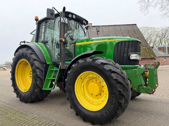2005 john deere 6820 pq vierwielaangedreven landbouwtractor - afbeelding 8 van  14