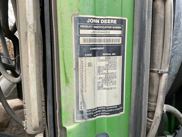 2005 john deere 6920 s vierwielaangedreven landbouwtractor - afbeelding 47 van  48