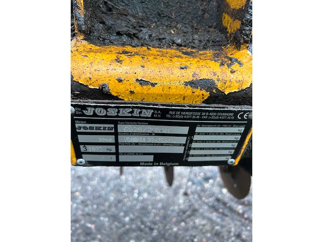 2005 joskin 10000s mesttank met bemester - afbeelding 6 van  6