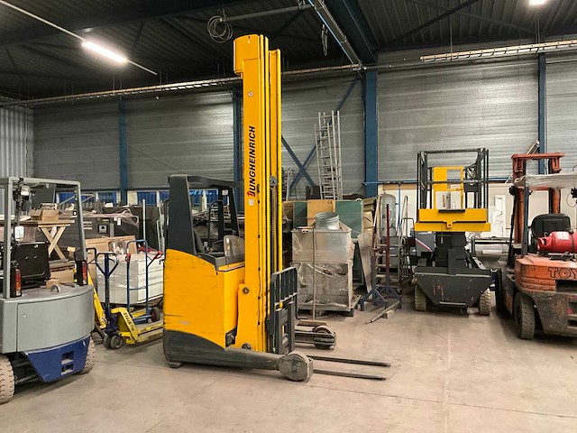2005 jungheinrich etv216 reach truck - afbeelding 1 van  12