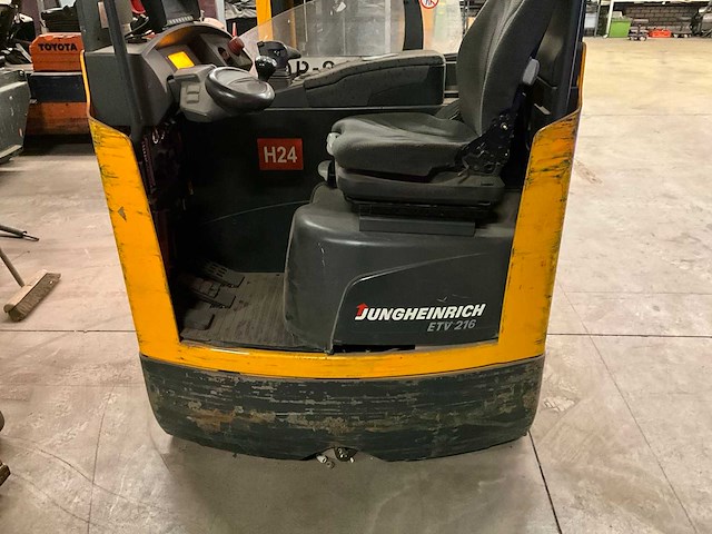 2005 jungheinrich etv216 reach truck - afbeelding 7 van  12