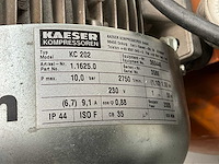 2005 kaeser kc 202 luchtcompressor - afbeelding 4 van  4