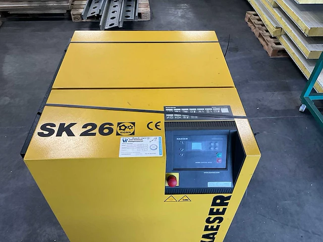 2005 kaeser sk26 luchtcompressor - afbeelding 6 van  8