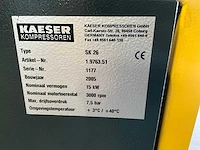 2005 kaeser sk26 luchtcompressor - afbeelding 7 van  8