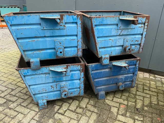2005 kiepbare afvalcontainer (6x) - afbeelding 2 van  4