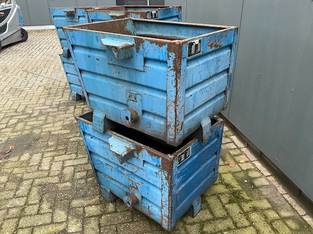 2005 kiepbare afvalcontainer (6x) - afbeelding 3 van  4