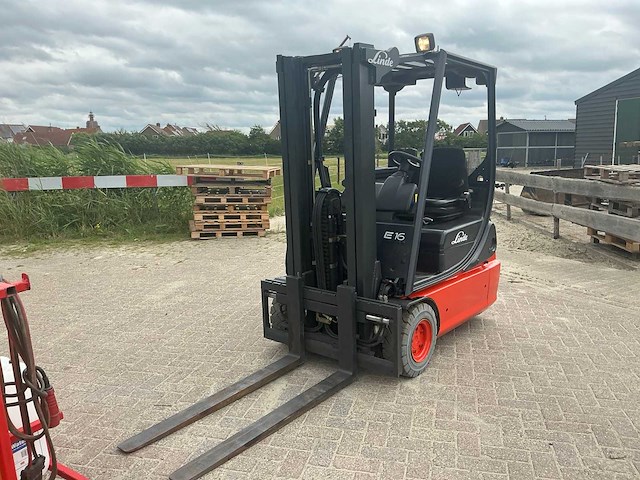 2005 linde e16c-02 vorkheftruck - afbeelding 20 van  25