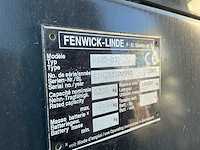 2005 linde h60 353-03 vorkheftruck - afbeelding 15 van  34