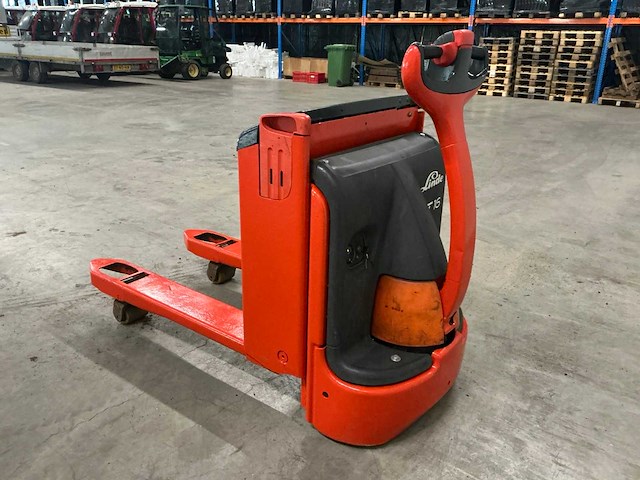2005 linde t16 elektrische palletwagen - afbeelding 3 van  4