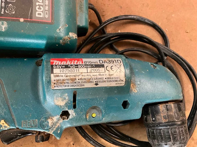 2005 makita da391d haakse schroefboormachine - afbeelding 4 van  4