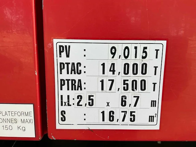 2005 man le 18.220 vrachtwagen - afbeelding 56 van  96