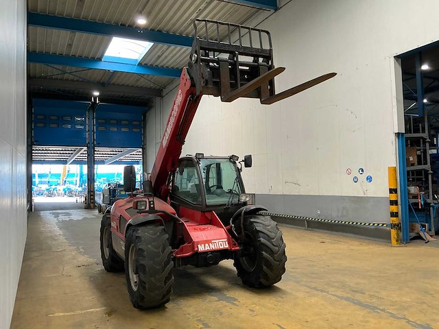 2005 manitou mlt 731 turbo verreiker - afbeelding 5 van  6
