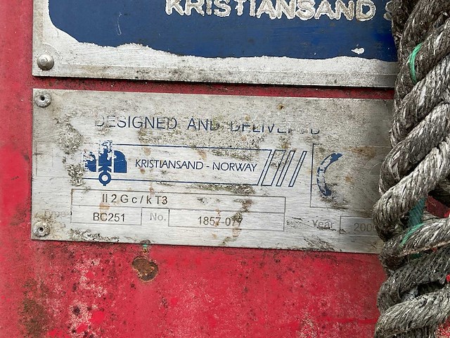 2005 maritime hydraulics bc251 hydraulisch pijphanteersyteem - afbeelding 7 van  15