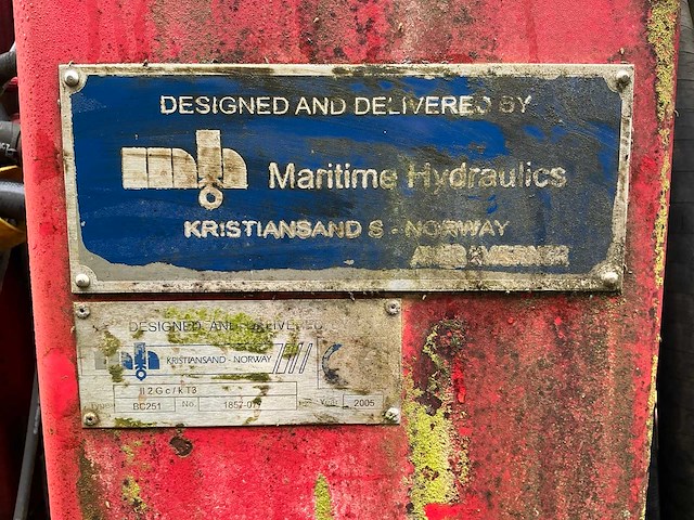 2005 maritime iron rouchneck bc251 hydraulische boorpijp koppelen - afbeelding 11 van  12