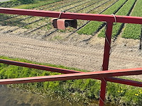 2005 massey ferguson 5455 vierwielaangedreven landbouwtractor met strodek machine - afbeelding 19 van  21