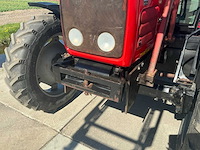 2005 massey ferguson 5455 vierwielaangedreven landbouwtractor met strodek machine - afbeelding 48 van  48